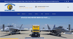 Desktop Screenshot of lemongrovestucco.com
